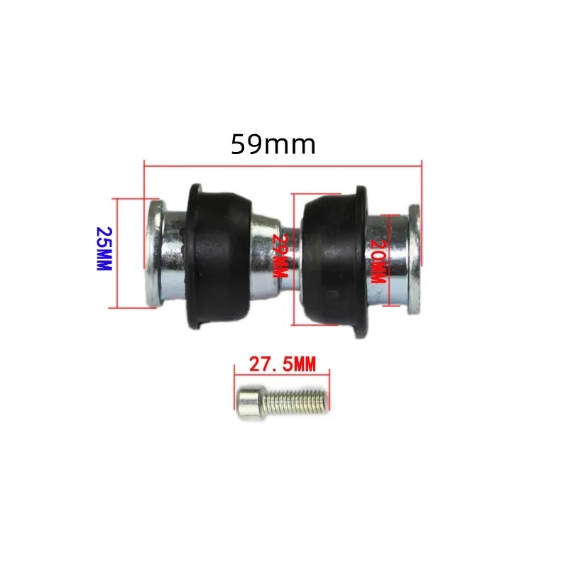 Mountain Biking Body Armour - Shock Absorber Frame Connector Mountain Bike