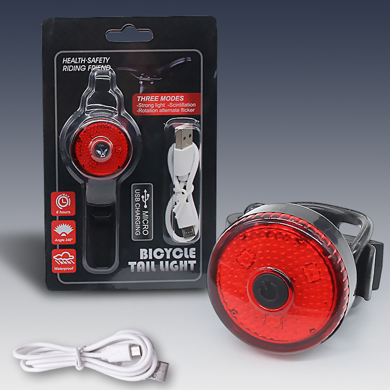 Mountain Biking Lights - Bicycle Tail Lamp Headlight Waterproof LED