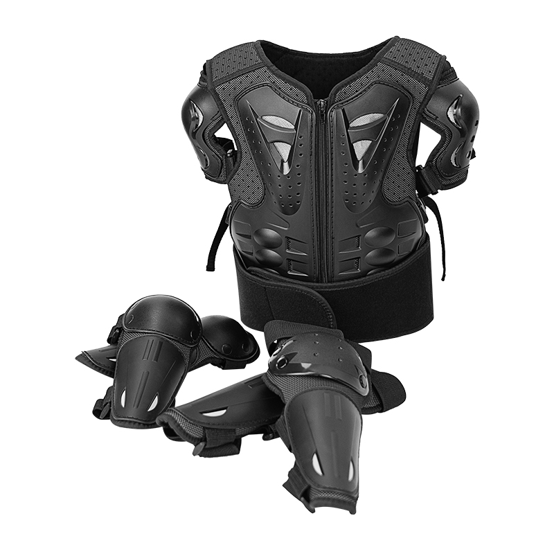 Mountain Biking Body Armour - Kid's Motorcycle Armor Vest Protection Children