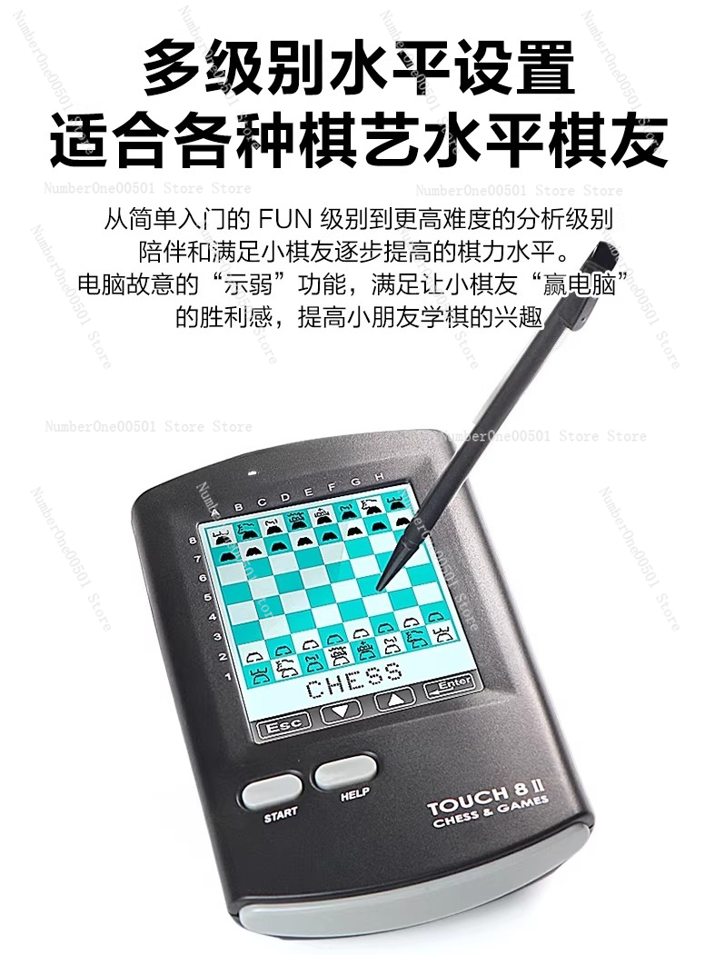 Palm Sized Smart Chess Portabl - Mountain Biking Game recension och pris