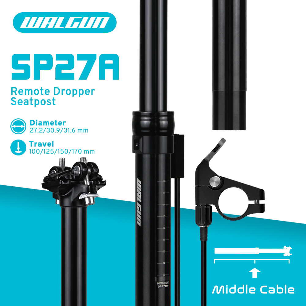 SP27A Bicycle Seat Post Droppe - Dropper Post Remote recension och pris