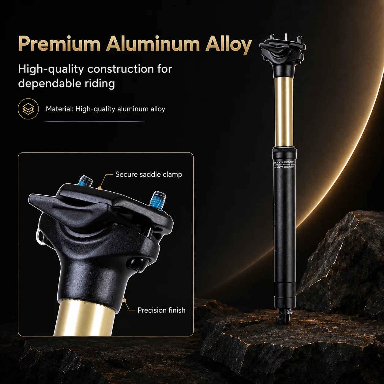 ZOOM Suspension Dropper Seatpo - Dropper Post Remote recension och pris