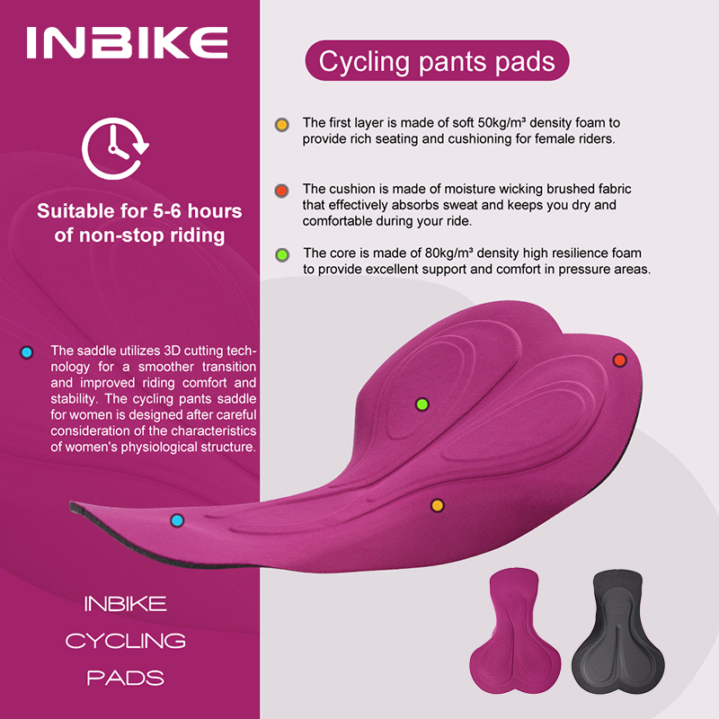 INBIKE Women's Bike Shorts Pad - Mountain Biking Body Armour recension och pris