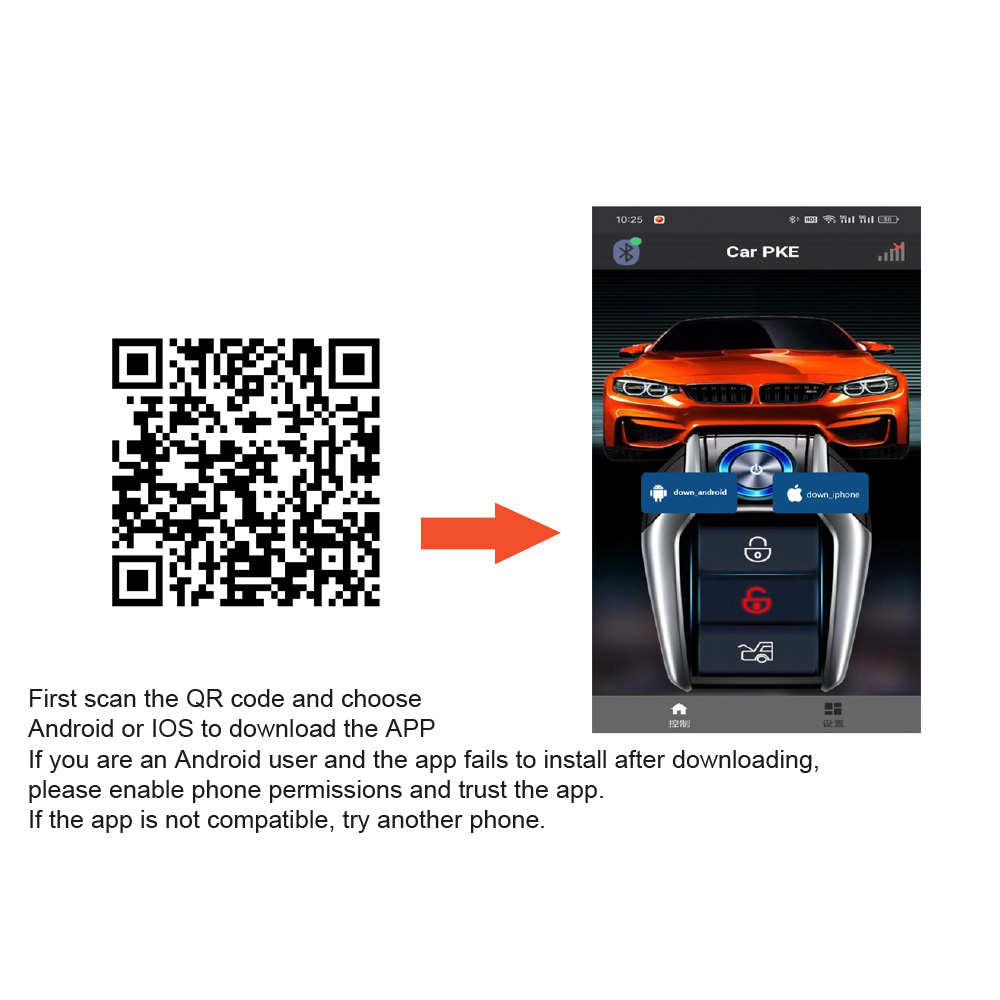 Remote starter car alarm with  - Dropper Post Remote recension och pris