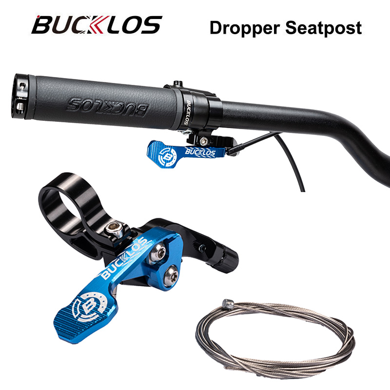 BUCKLOS Telescopic Seatpost Co - Dropper Post Remote recension och pris