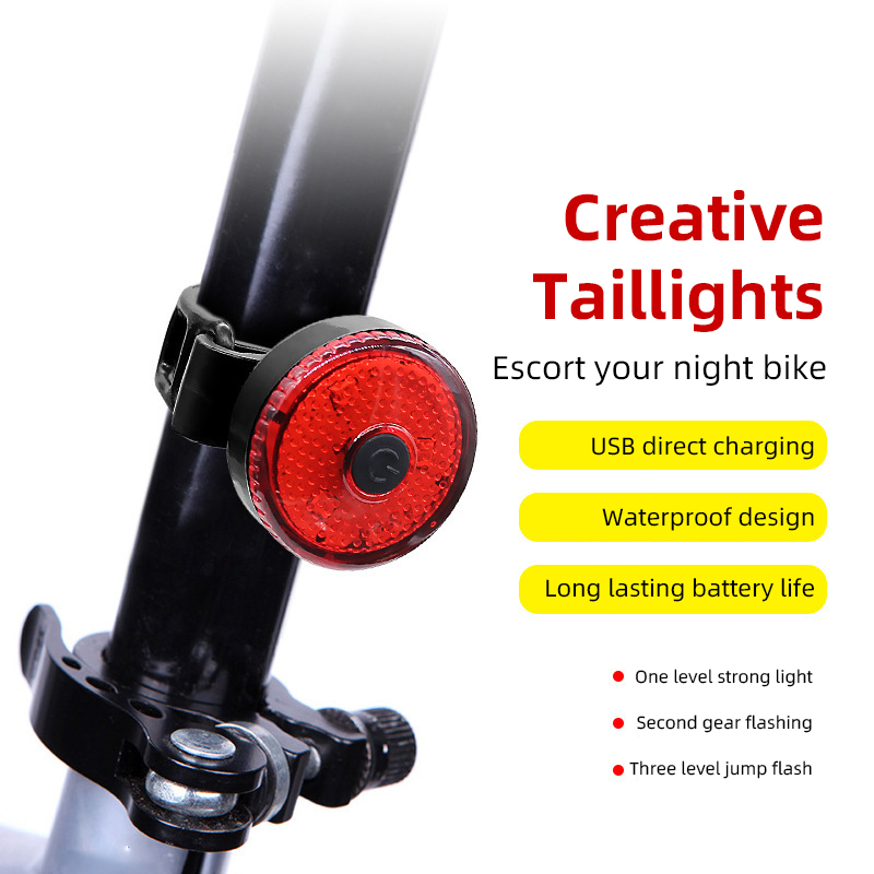 Bicycle Tail Lamp Headlight Wa - Mountain Biking Lights recension och pris
