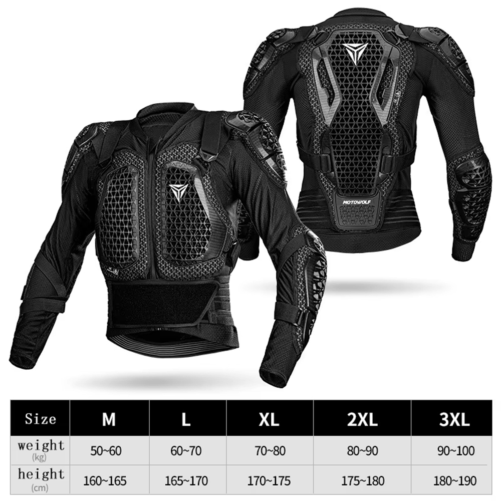 Motocross Armor Off-Road Anti- - Mountain Biking Body Armour recension och pris