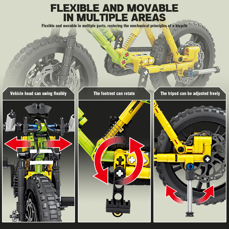 Mechanical Motion Bicycle Buil - Mountain Biking Game recension och pris