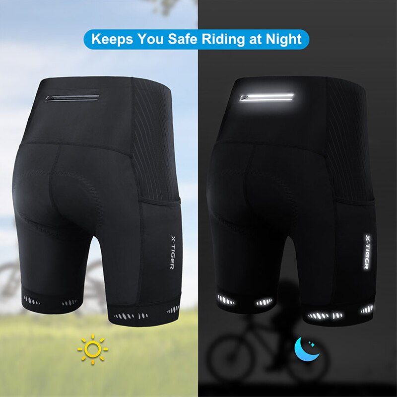 X-TIGER Men Cycling Shorts wit - Mountain Biking Body Armour recension och pris