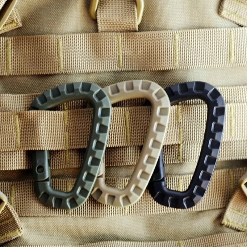 Tactical Carabiner Set Plastic - Chain Quick Link recension och pris