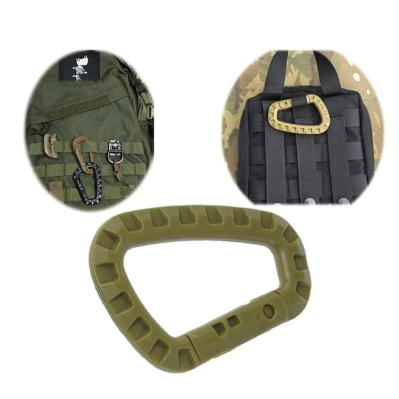 Tactical Carabiner Set Plastic - Chain Quick Link recension och pris