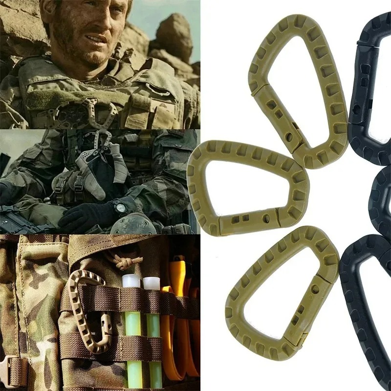 Tactical Carabiner Set Plastic - Chain Quick Link recension och pris