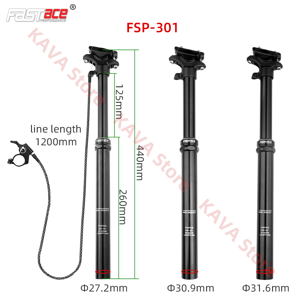 Fastace FSP301 302 303 MTB Sea - Dropper Post Remote recension och pris