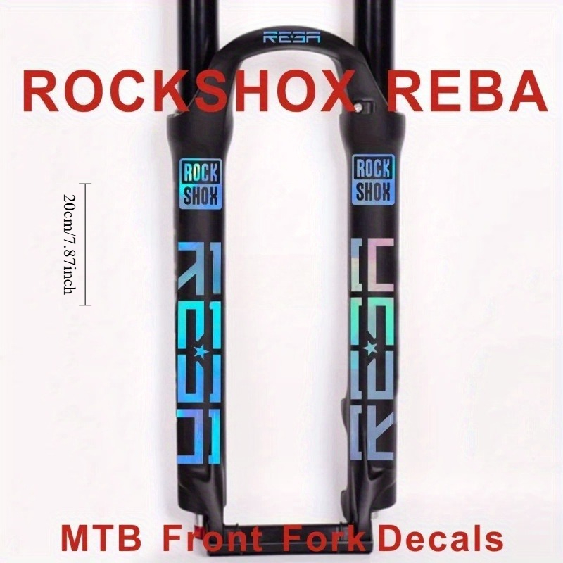 ROCKSHOX REBA Fork Decal Set W - Mountain Biking Body Armour recension och pris