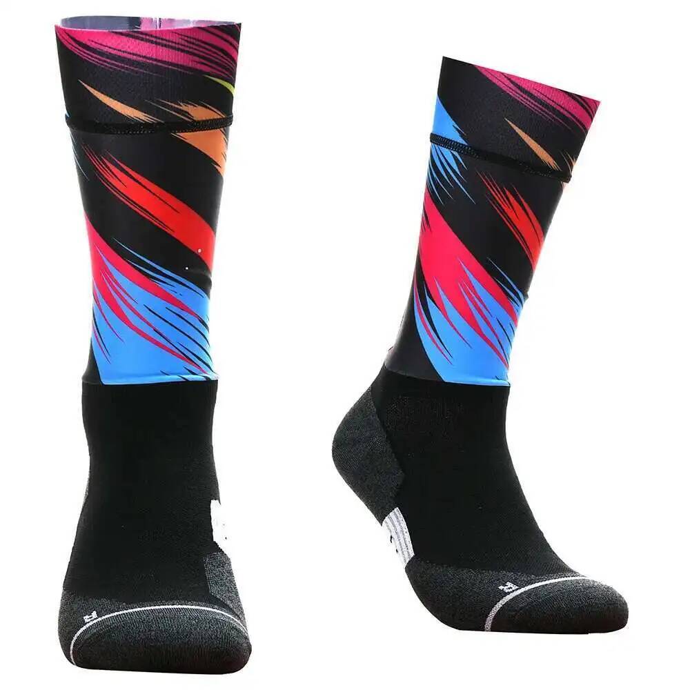 Vibrant Geometric Cycling Sock - Mountain Biking Socks recension och pris