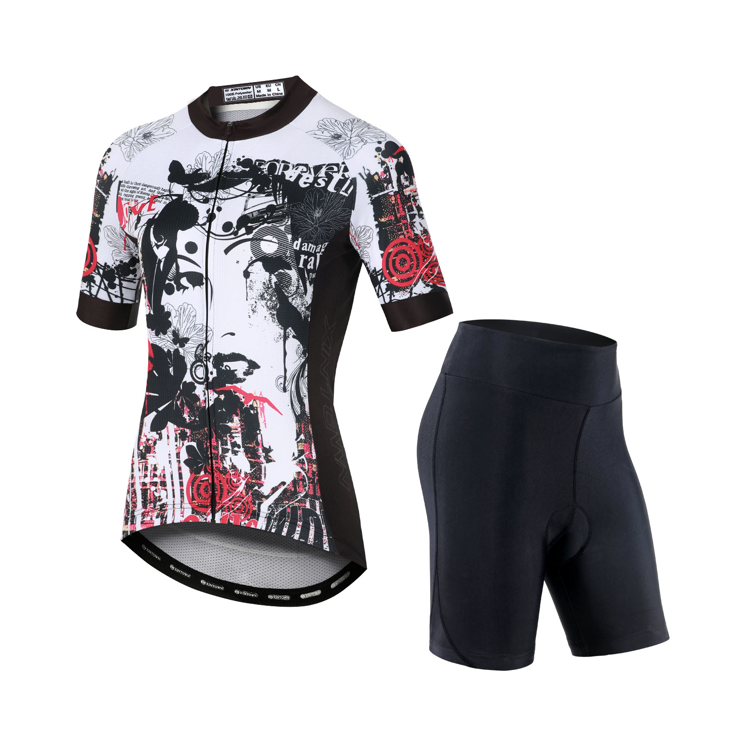 New Cycling Jersey Set Cycling - Mountain Biking Outfits Women recension och pris