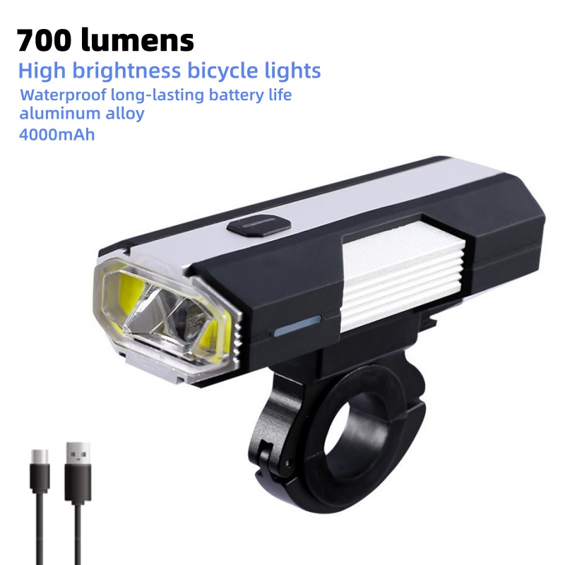 700 Lumens Aluminum Alloy Bicy - Mountain Biking Lights recension och pris