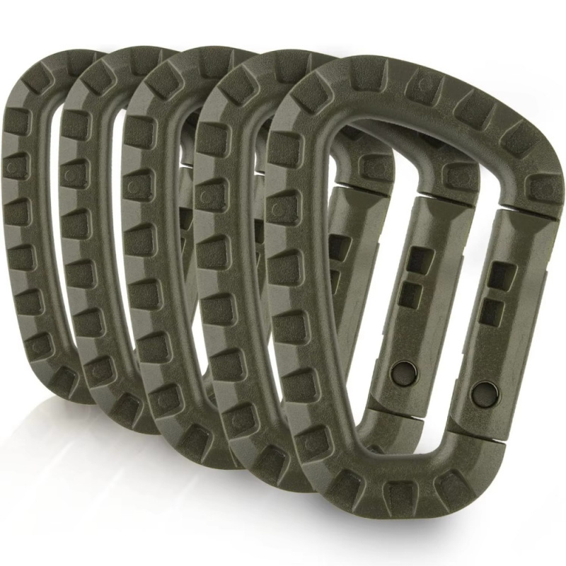 2/5/16Pcs Tactical Carabiner S - Chain Quick Link recension och pris