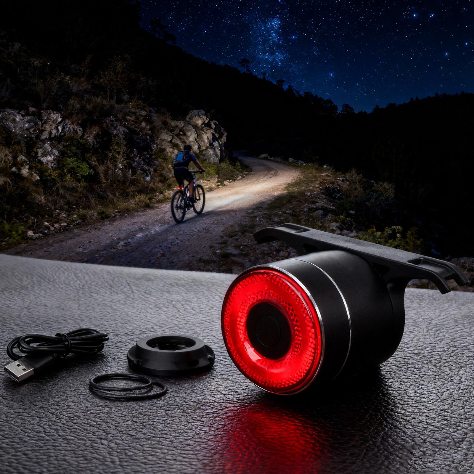 Bike Rear Light Smart Bike Tai - Mountain Biking Lights recension och pris