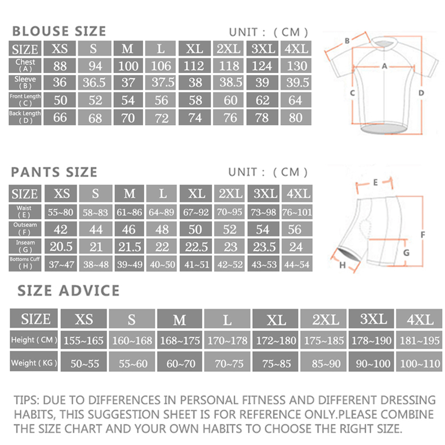 Rcn Rvouei Cycling Jersey Set  - Mountain Biking Pants For Men recension och pris